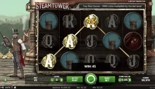 Steam Tower slot